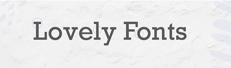 Fonts slab serif
