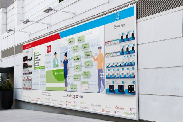 Banner tradeshow pharmacy convention Brisbane