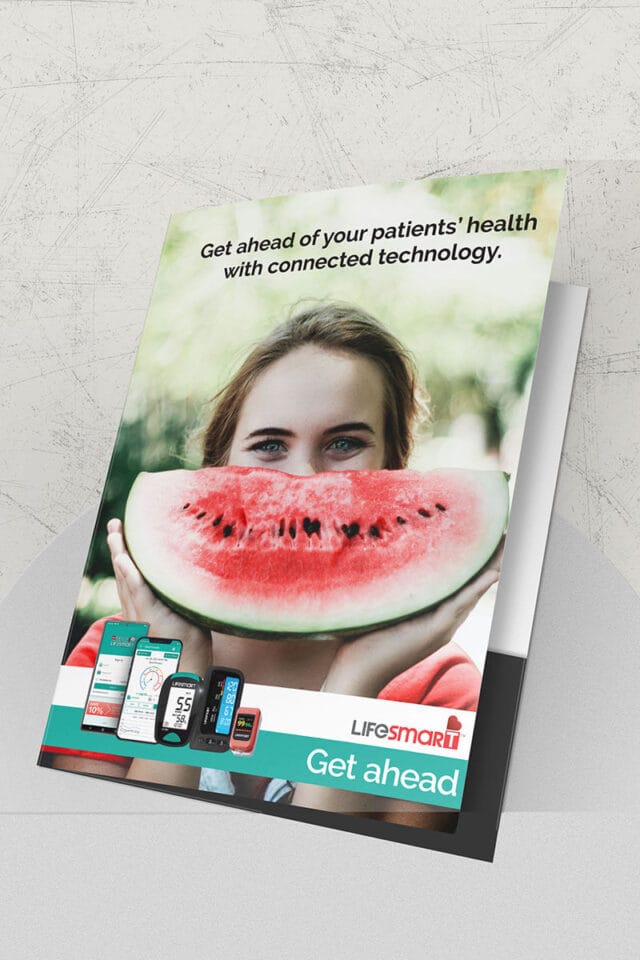 Presentation folder printing lifesmart Brisbane