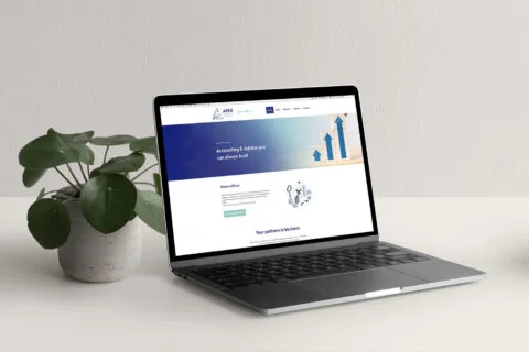 Apexaa accounting WordPress website design Brisbane